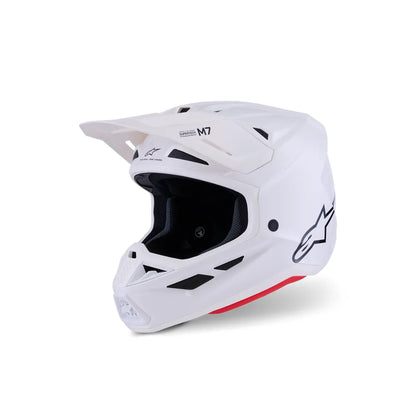 Casco Alpinestars SM7 Solid - Gloss White
