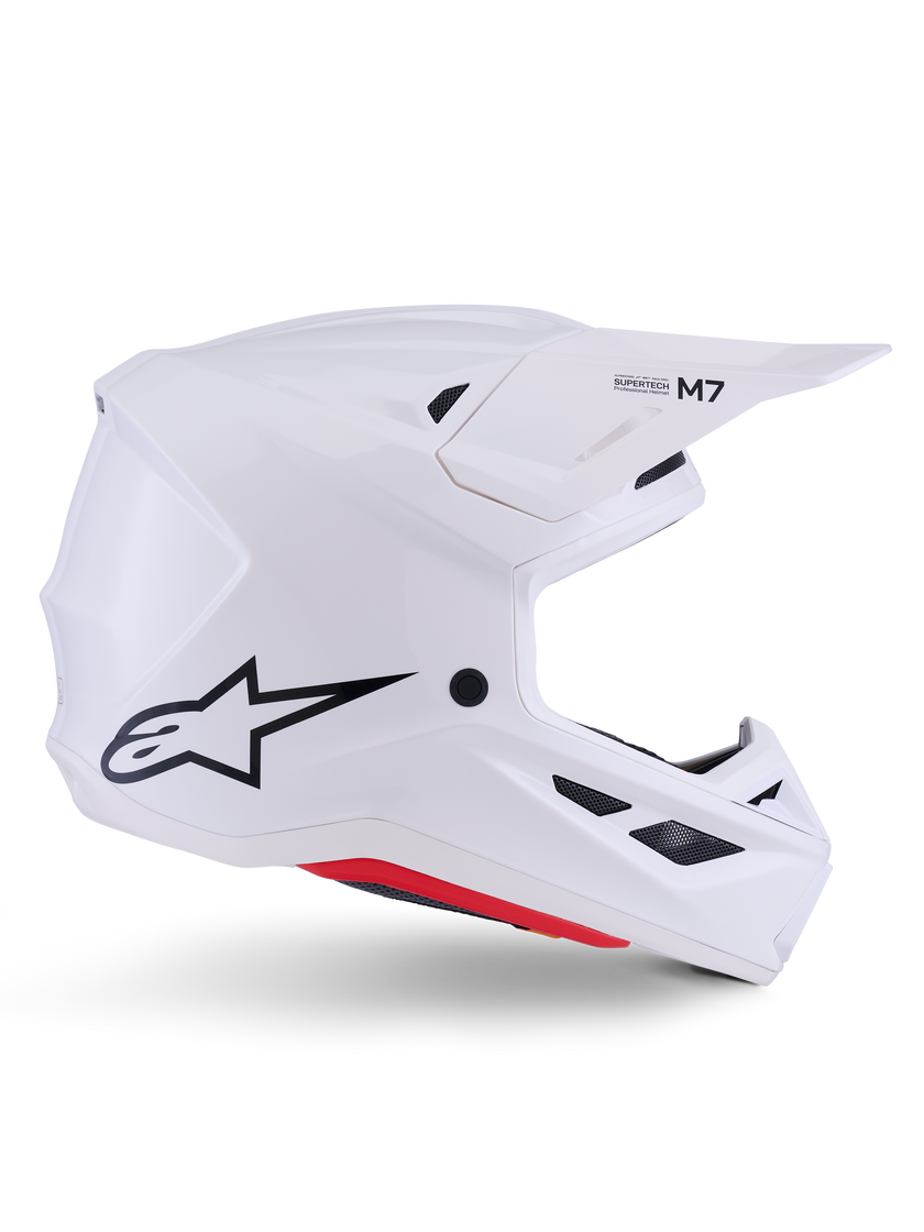 Casco Alpinestars SM7 Solid - Gloss White