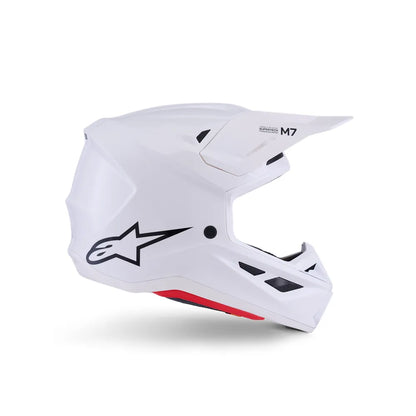 Casco Alpinestars SM7 Solid - Gloss White
