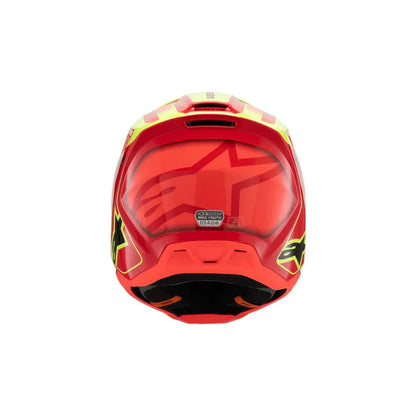 Casco para niño Alpinestars SM3 Helmet Fray - Gloss Red/Yellow Fluo/Black