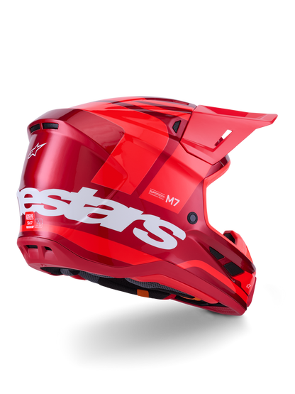 Casco Alpinestars SM7 Core - Gloss Red