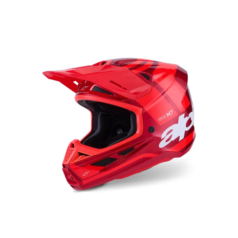 Casco Alpinestars SM7 Core - Gloss Red