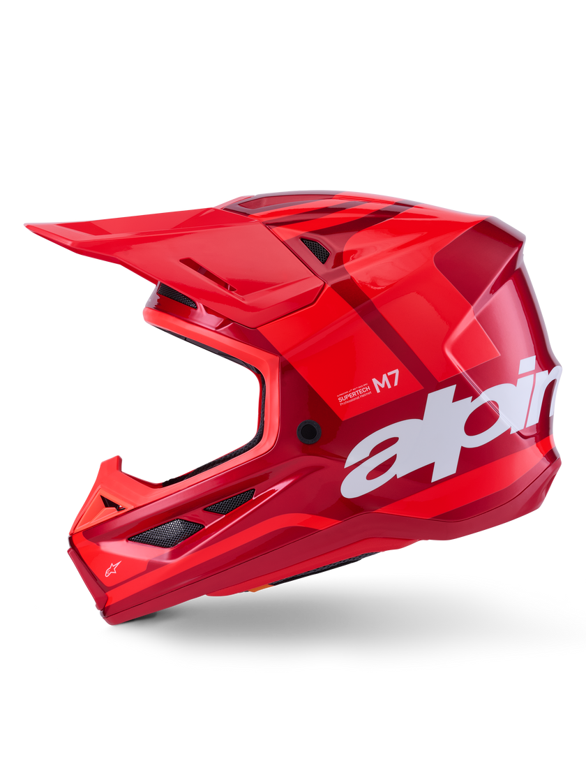 Casco Alpinestars SM7 Core - Gloss Red