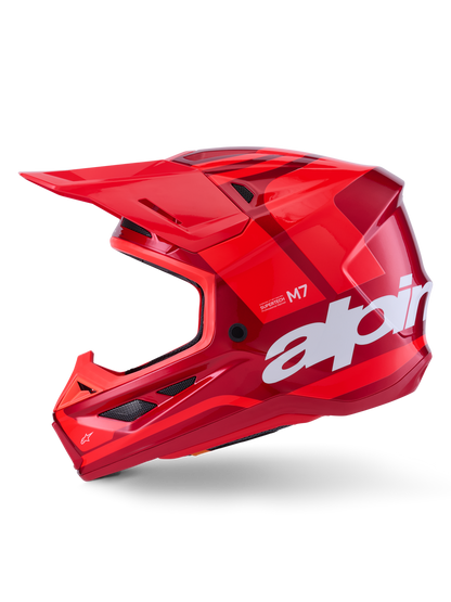 Casco Alpinestars SM7 Core - Gloss Red