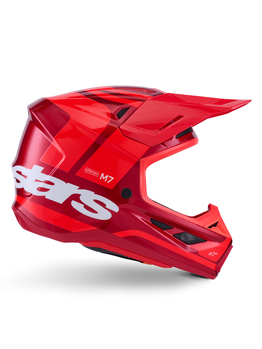 Casco Alpinestars SM7 Core - Gloss Red