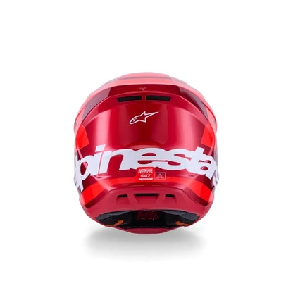 Casco Alpinestars SM7 Core - Gloss Red