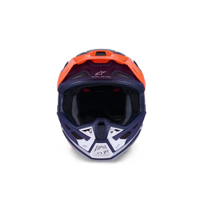 Casco Alpinestars SM7 Core - Matte Orange/Blue