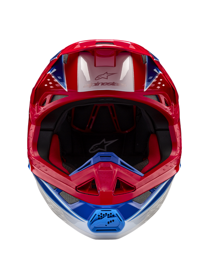 Casco Alpinestars Supertech M10 Aeon MIPS® - Gloss Bright Red/Blue