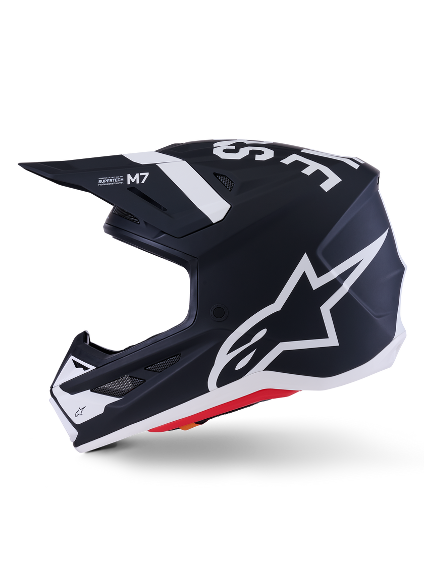 Casco Alpinestars SM7 Dasher - Matte Black/White