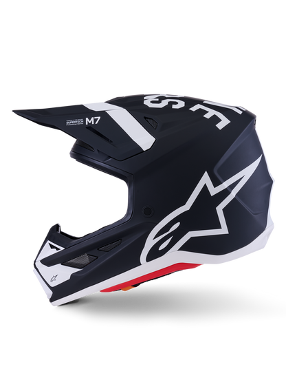 Casco Alpinestars SM7 Dasher - Matte Black/White