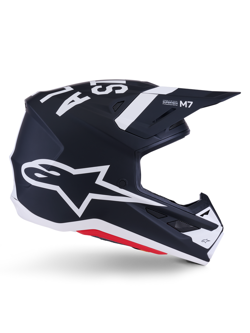 Casco Alpinestars SM7 Dasher - Matte Black/White