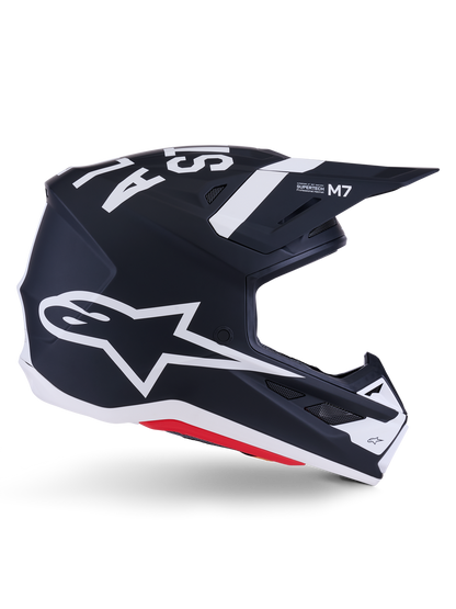 Casco Alpinestars SM7 Dasher - Matte Black/White