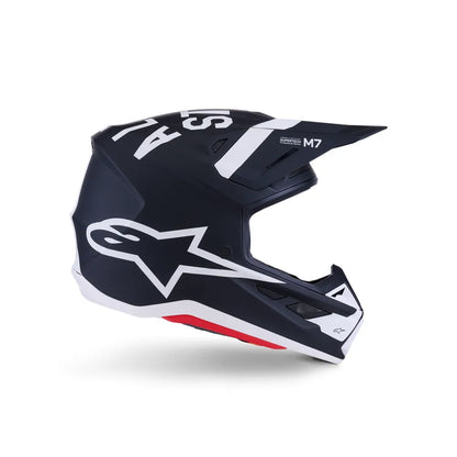 Casco Alpinestars SM7 Dasher - Matte Black/White