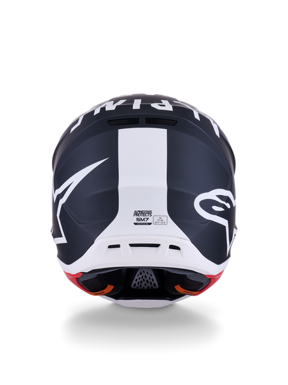 Casco Alpinestars SM7 Dasher - Matte Black/White
