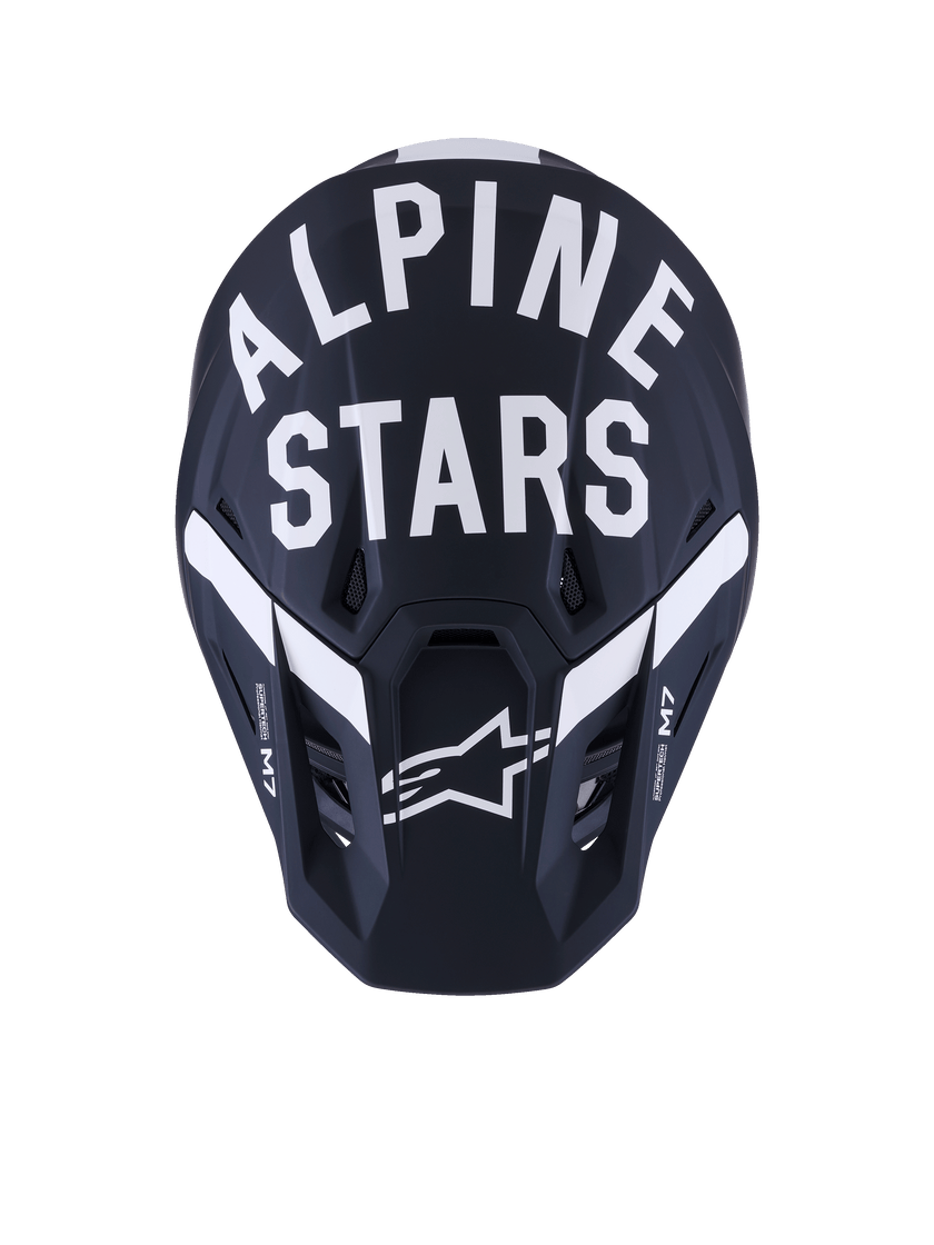 Casco Alpinestars SM7 Dasher - Matte Black/White