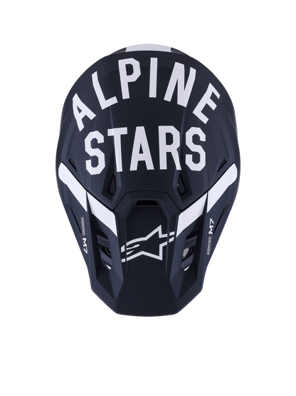 Casco Alpinestars SM7 Dasher - Matte Black/White