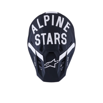 Casco Alpinestars SM7 Dasher - Matte Black/White