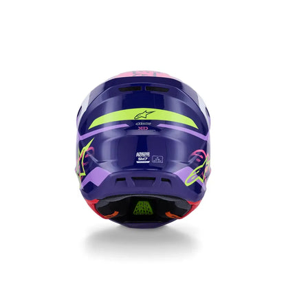 Casco Alpinestars SM7 Deed - Gloss Purple/Pink