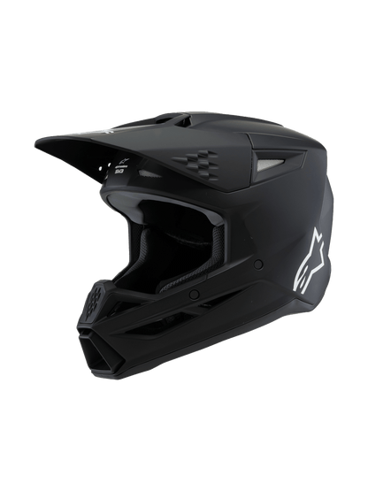 Casco para niño Alpinestars SM3 Solid - Negro Mate