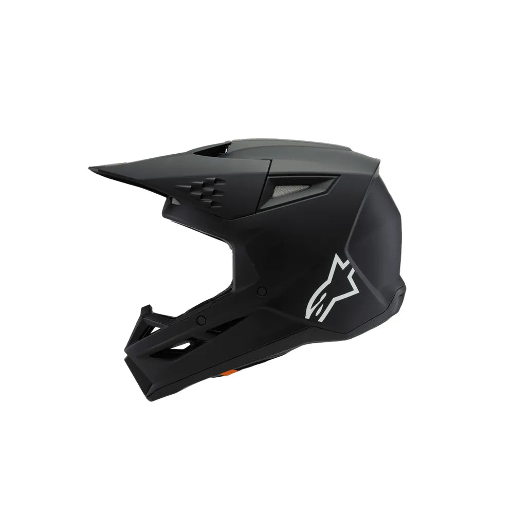 Casco para niño Alpinestars SM3 Solid - Negro Mate