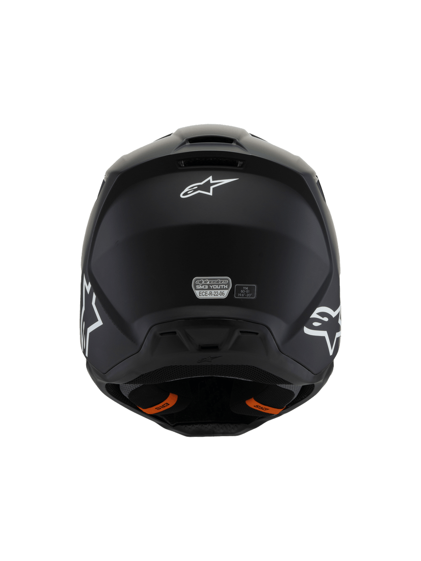 Casco para niño Alpinestars SM3 Solid - Negro Mate
