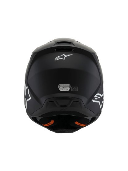 Casco para niño Alpinestars SM3 Solid - Negro Mate