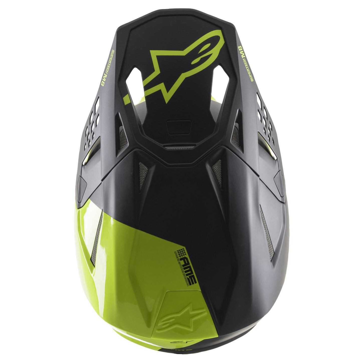 Casco Alpinestars Supertech M8 Echo MIPS® - Negro/Amarillo