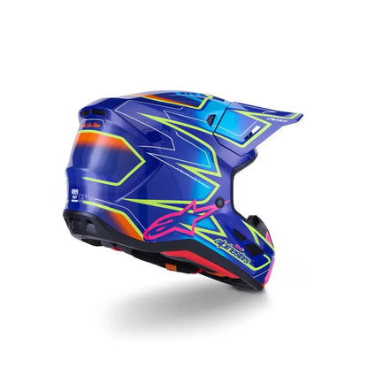 Casco Alpinestars SM7 Cast - Gloss/Blue/Pink/Yellow Fluo