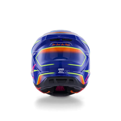 Casco Alpinestars SM7 Cast - Gloss/Blue/Pink/Yellow Fluo