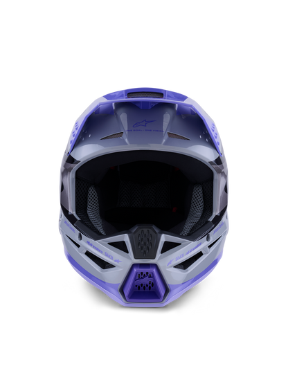 Casco Alpinestas de niño SM3 Jettson - Glosss Black/Gray/Purple