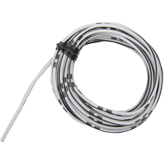 14A Wire - 13' - White/Black