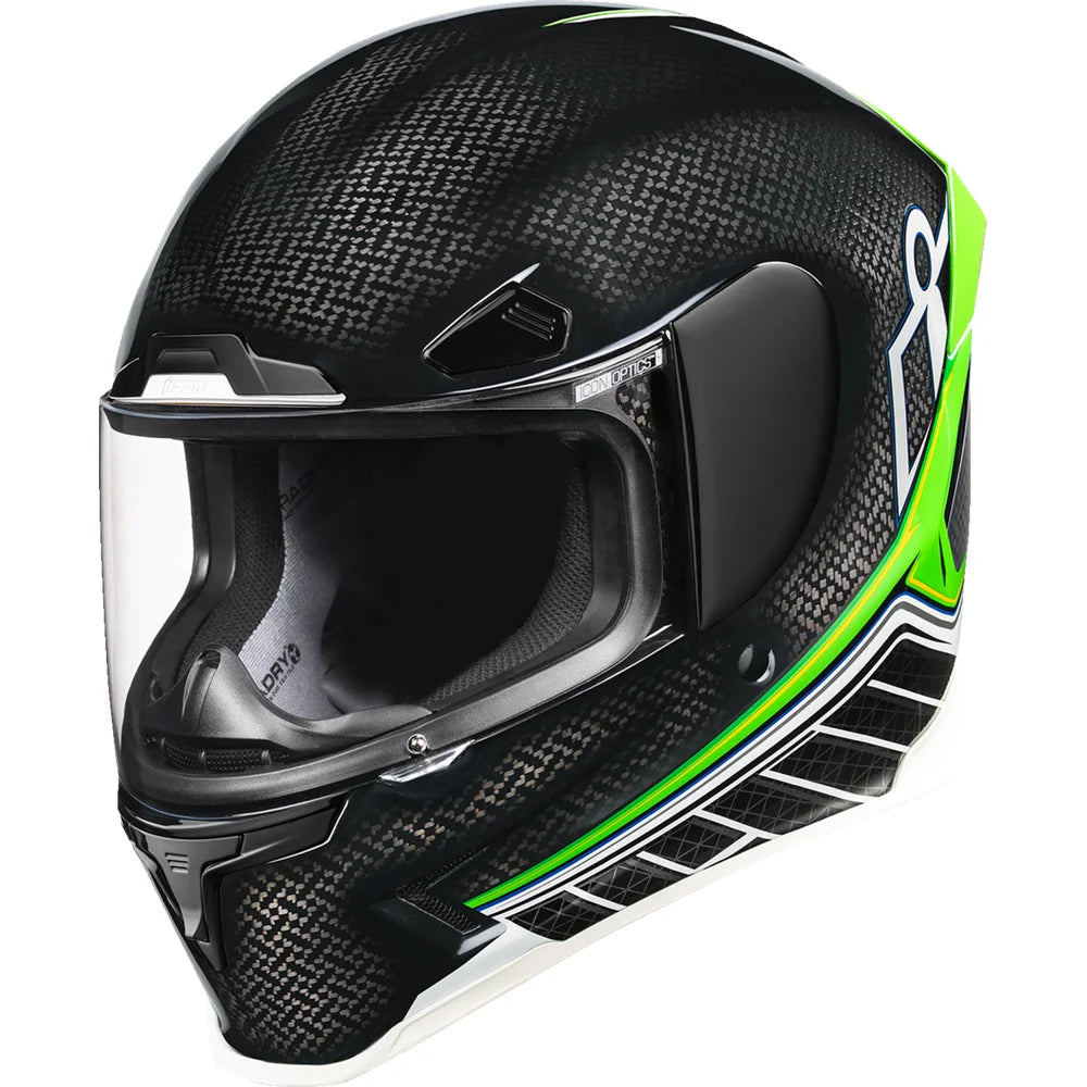 Casco ICON Airframe Pro™ Carbon Hyperstrike Green