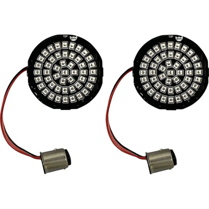 Insertos de señal de giro led de 4 anillos rojos genesis®