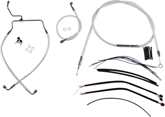 Kit de instalación de manillar de diseñador Sterling Chromite II® - Kit de instalación de manillar de diseñador Sterling Chromite II® - 12"-14" - FLHR '14-'15