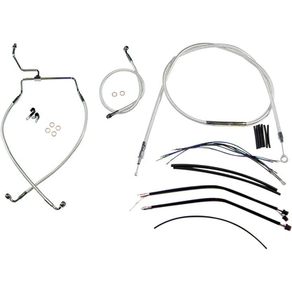 Kit de instalación de manillar de diseñador Sterling Chromite II® - Kit de instalación de manillar de diseñador Sterling Chromite II® - 12"-14" - FLHR '14-'15