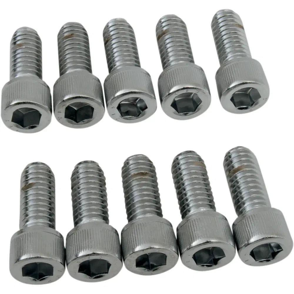 Tornillos allen estriado 5/16-18 X 3/4" Drag Specialties cromo