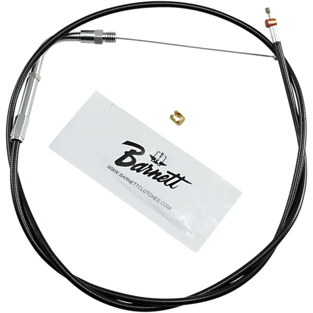 Cable de acelerador/ralentí de vinilo negro