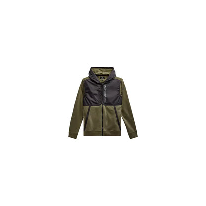 Sudadera con Capucha Alpinestars Aligned - Verde/Negro