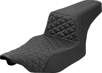 Asiento elevador con triple agarre - Asiento elevador extendido - Tri-Gripper - Negro - FLH/FLT '23-'25