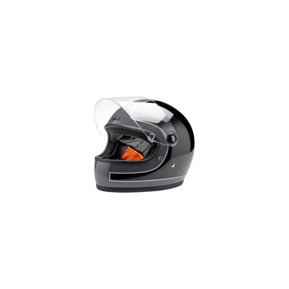 Casco Biltwell Gringo S Tracker - Gloss Storm Gray/Black