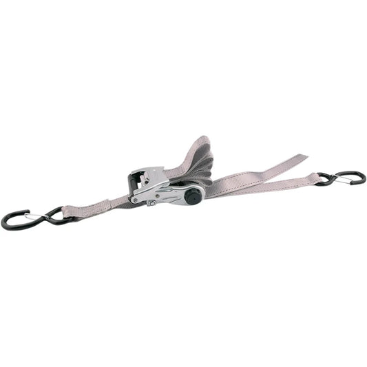 Ratchet Tie-Down - 1.35" x 12' - Gray