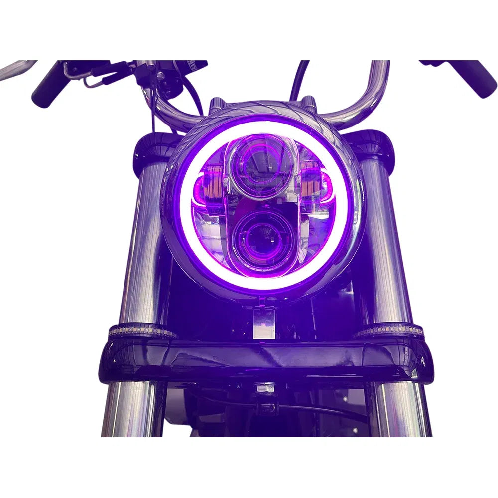 Linterna frontal led proglow™ con halo que cambia de color