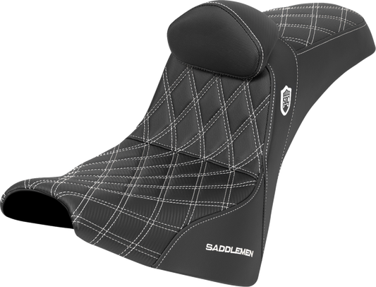 Asiento Pro Series SDC Performance Grip - Asiento Pro Series SDC Performance - con respaldo - Costura blanca - Agarre - FXBB/FXST '18 -'25