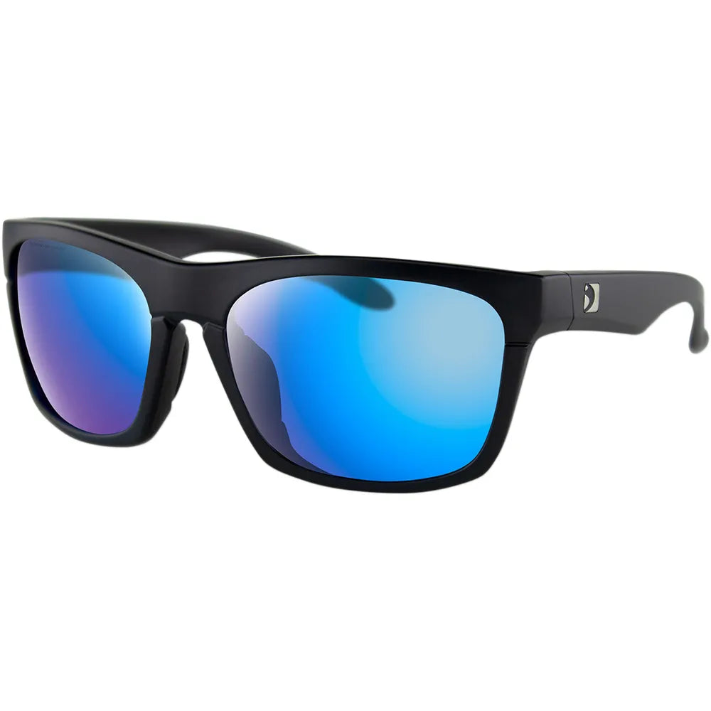 Route Sunglasses - Matte Black - Purple Revo