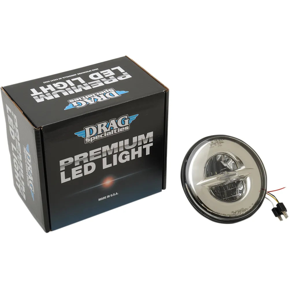 HEADLIGHT 7" LED REFL