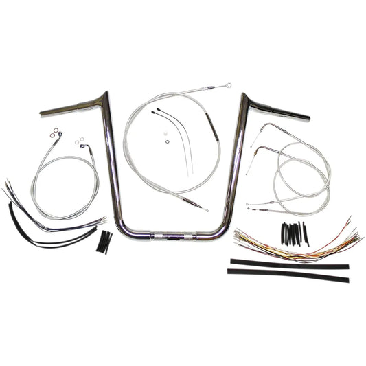 Kit de instalación de manillar de diseñador Sterling Chromite II® - Kit de instalación de manillar de diseñador Sterling Chromite II® - 12"-14" - '00-'06 FLST