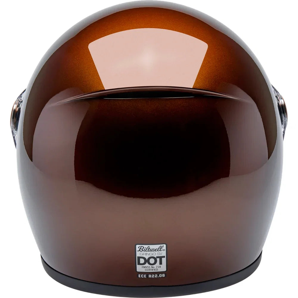 Casco gringo sv metalizado whisky
