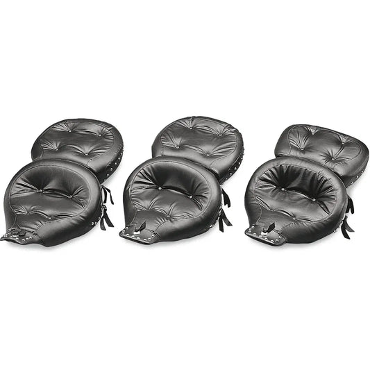 Asiento de vinilo touring para 2 personas con tachuelas