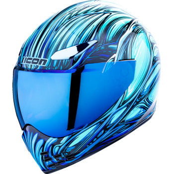 Casco Icon Domain Nouveau - Azul