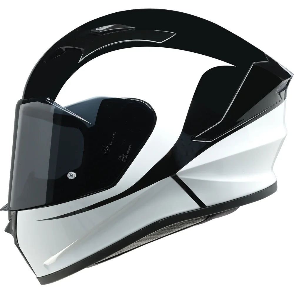 Casco Z1R Talon Stunna White/Black